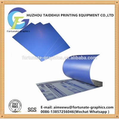 ctp plate used in four color offset printing machine